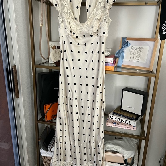 Free people butterfly babe polka dot maxi/ XL - Picture 7 of 7